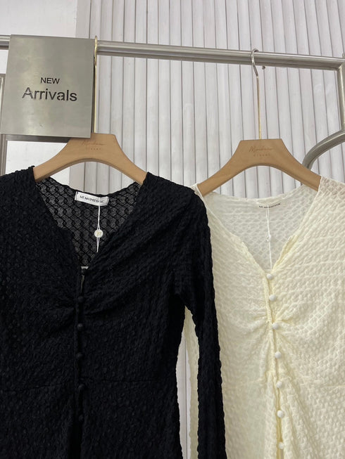 MATINEE Buttons Down Trumpet Sleeves Tops